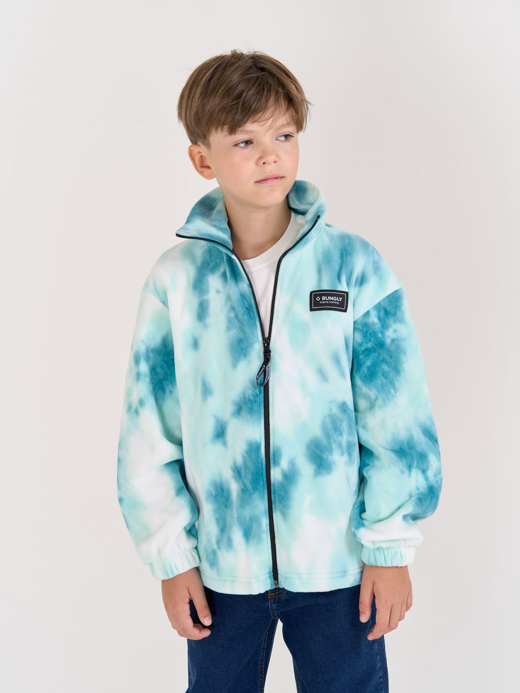 Олимпийка флисовая ЛАГУНА подростковая - Bungly фото 2