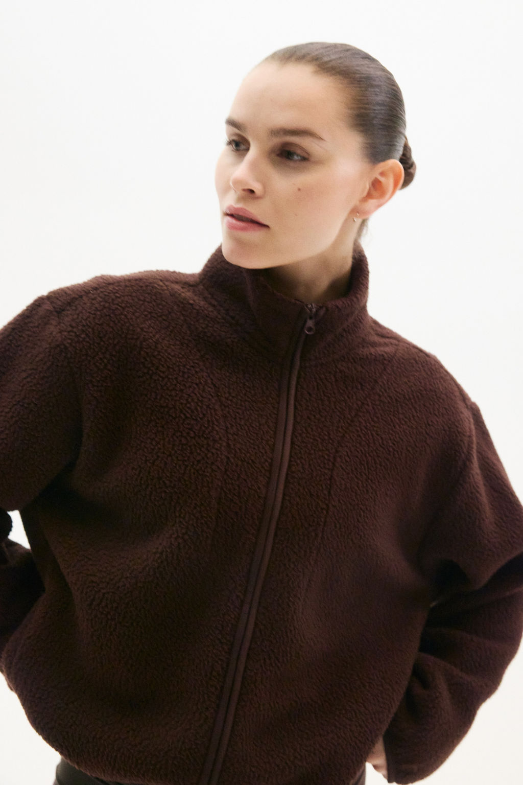 Chaqueta de deporte en borreguito - H&m фото 8