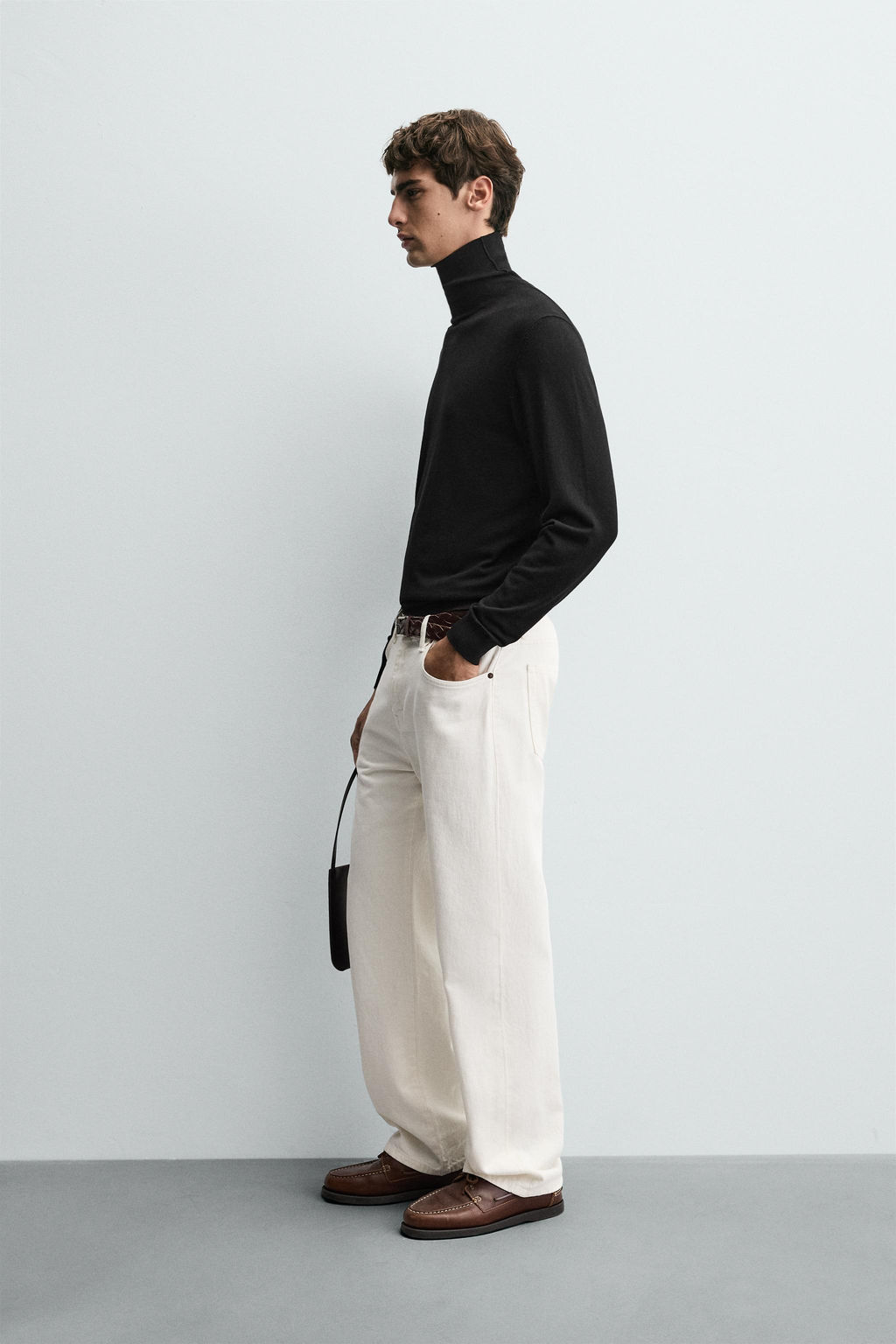 BASIC HIGH NECK SWEATER - Zara фото 12