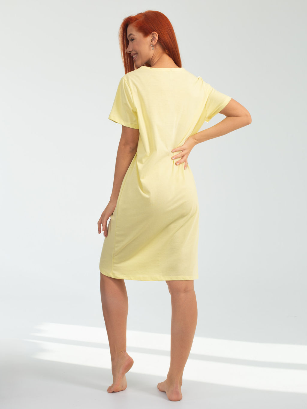 Платье женское кулирка "АСТРА" ЛИМОН