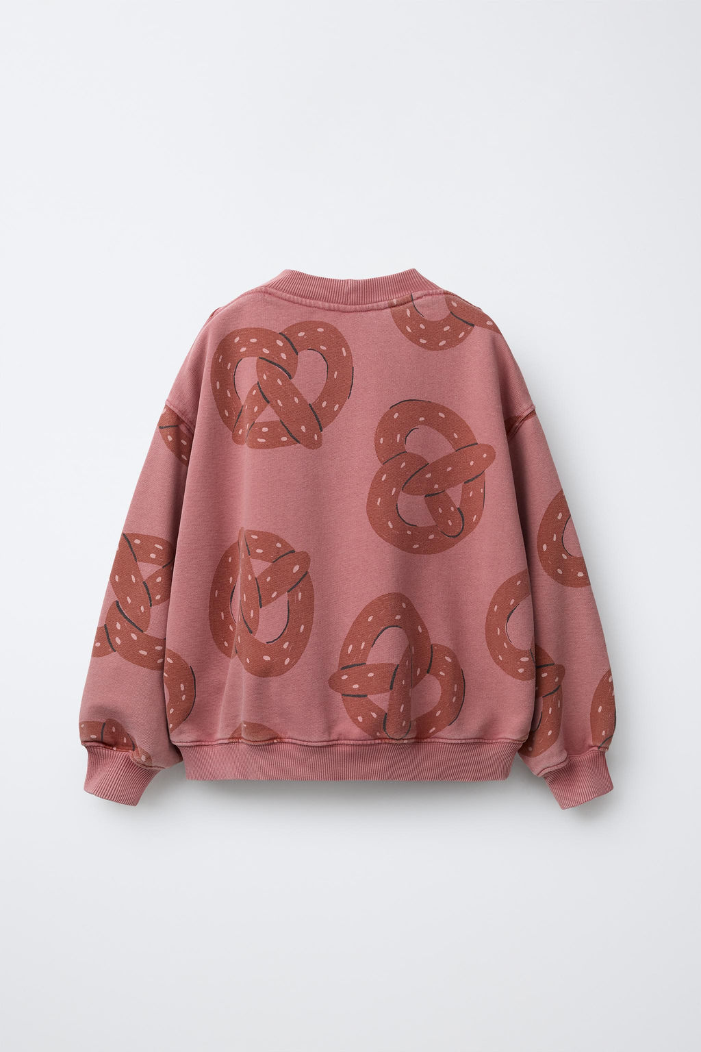 PRINTED PRETZEL SWEATSHIRT - Zara фото 2