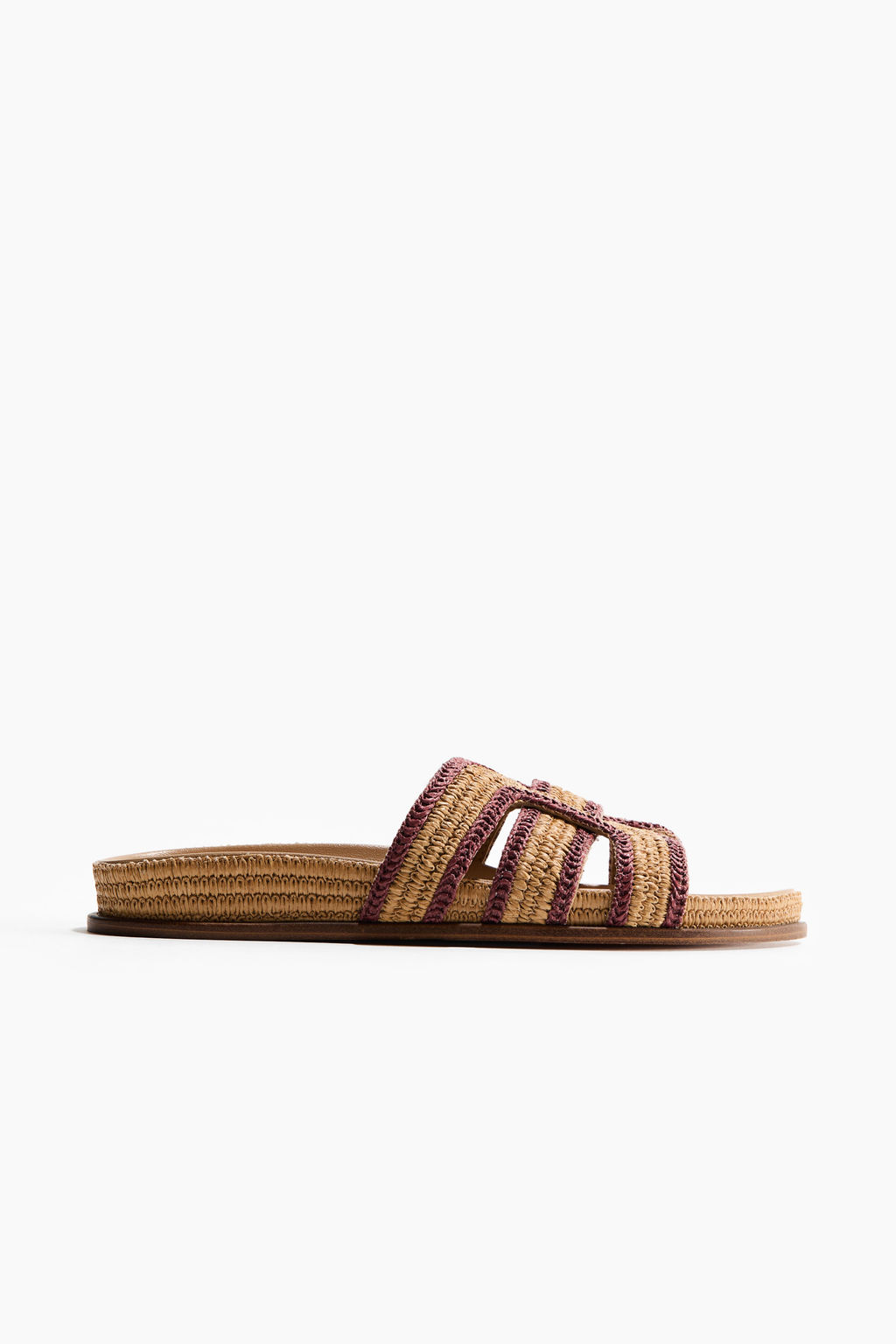 Sandalias en paja trenzada - H&m фото 6