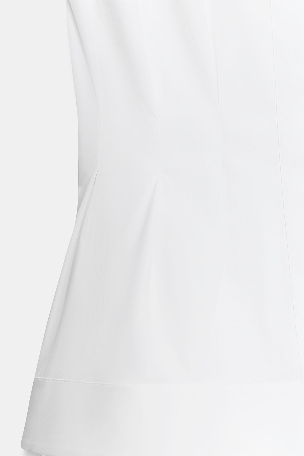 CAMISA PLIEGUES MANGA SISA ZW COLLECTION / Blanco