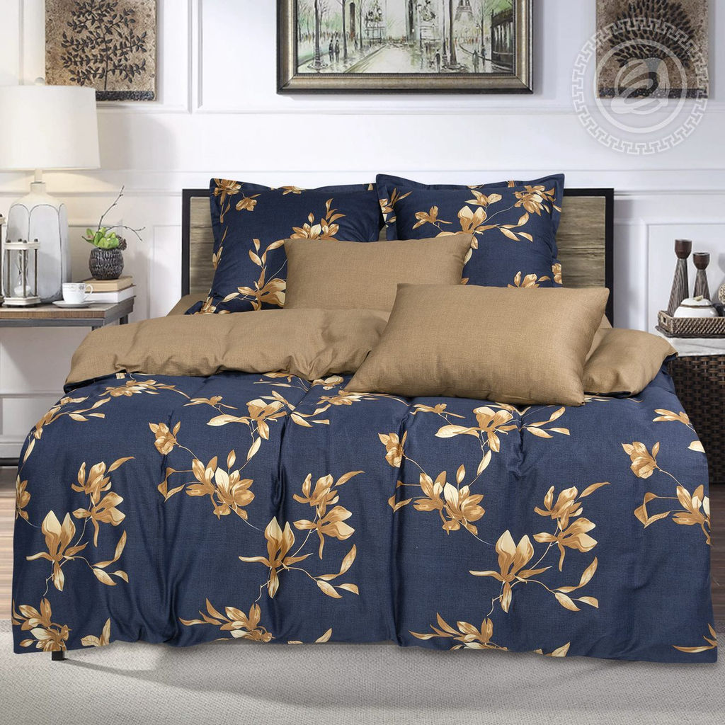 Постельное белье Илана (сатин Россия) 1,5 сп./Пододеяльник (молния): 1 шт. - 215*145; Простыня: 1 шт. - 215*150; Наволочка (клапан, ушки): 2 шт. - 70*70 Россия