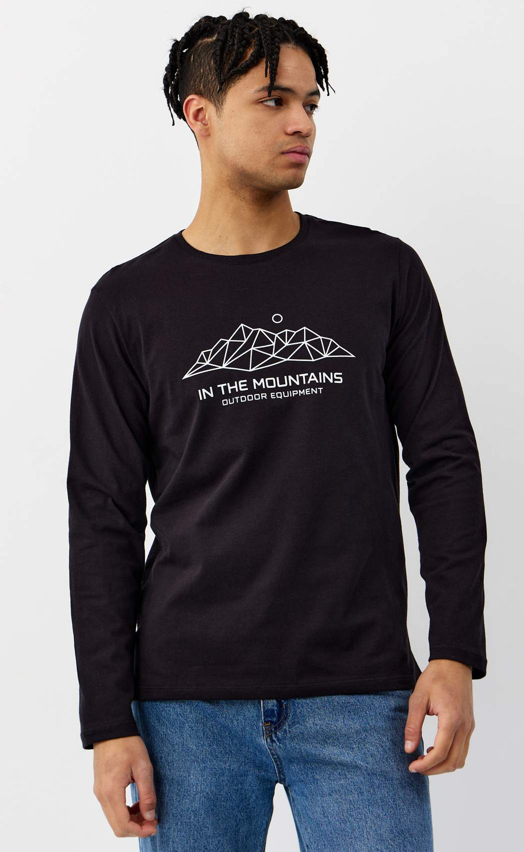 Лонгслив F521-1001-896 black - Fine joyce фото 9