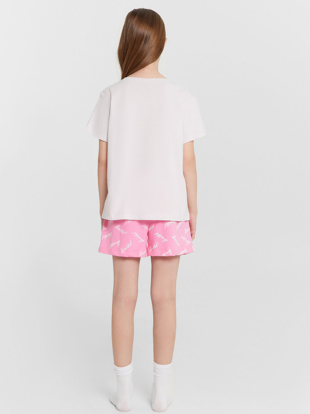 КОМПЛЕКТ ДЛЯ ДЕВОЧЕК (ФУТБОЛКА, ШОРТЫ) - Mark formelle фото 4