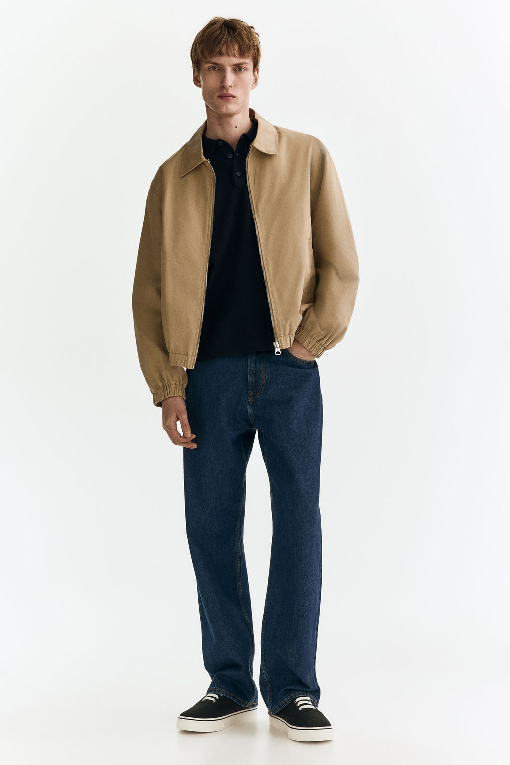 Polo en punto texturizado Regular Fit - H&m фото 8