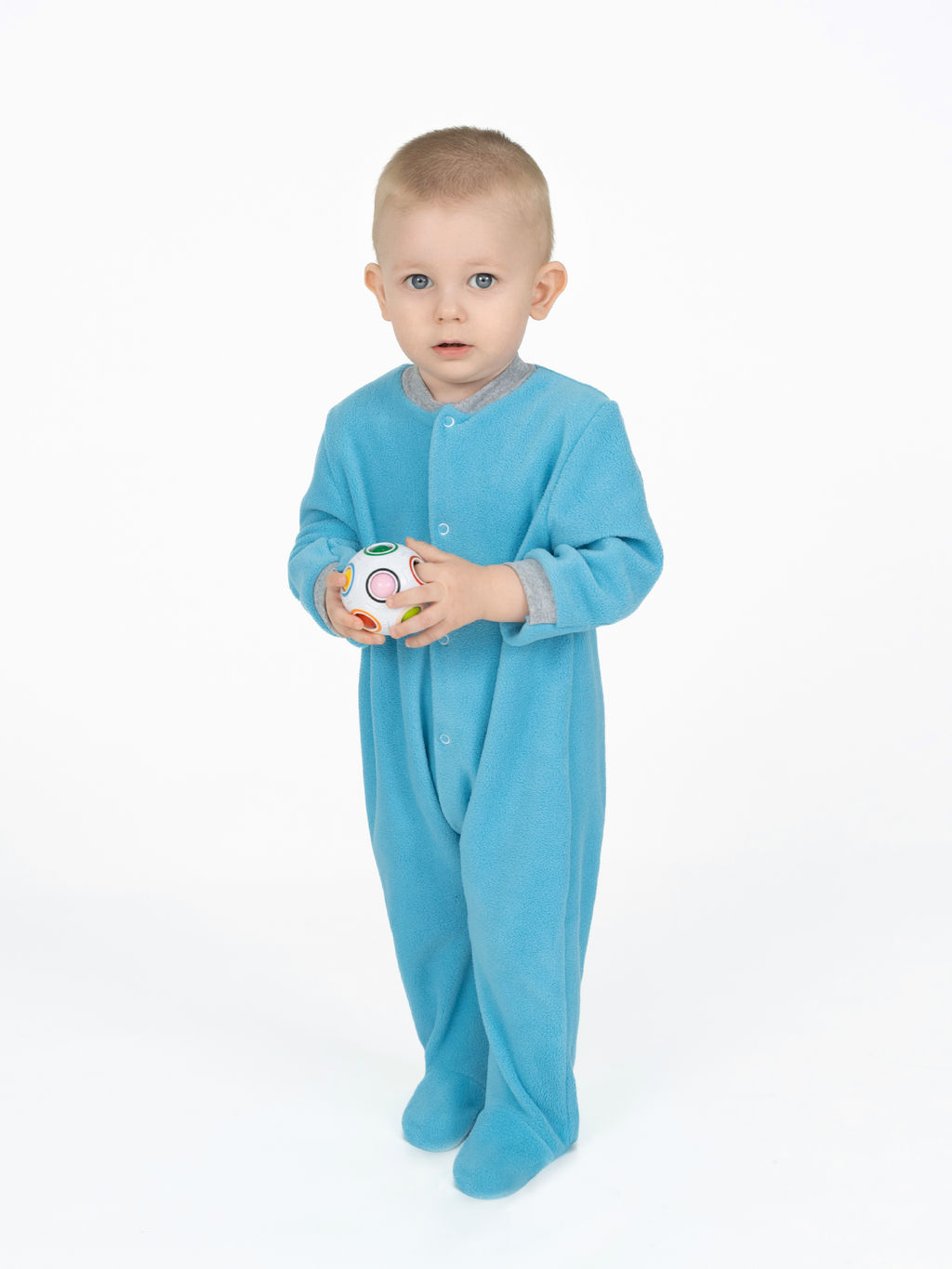 Комбинезон ясельный флисовый бирюза - Утенок фото 15