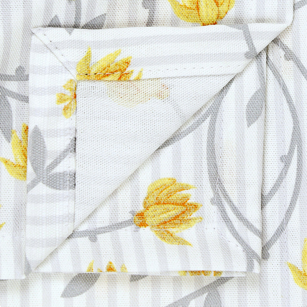 Ароматный жасмин-К Скатерть 180х145см, длина стола до 105см, на 4 персоны, хлопок Премиум 186г/м2, Домашняя мода (Россия)  фото 3