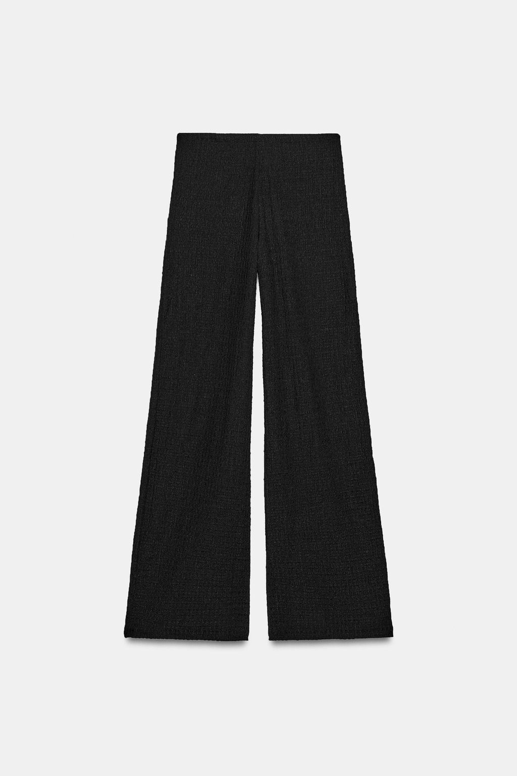 TEXTURED STRAIGHT-FIT TROUSERS - Zara фото 64