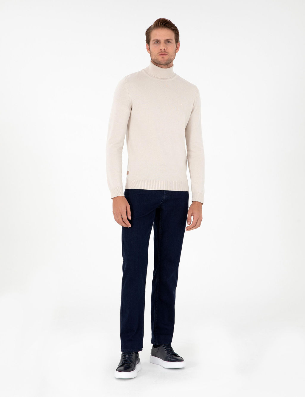Lacivert Straight Fit Jean Pantolon - Pierre cardin фото 3