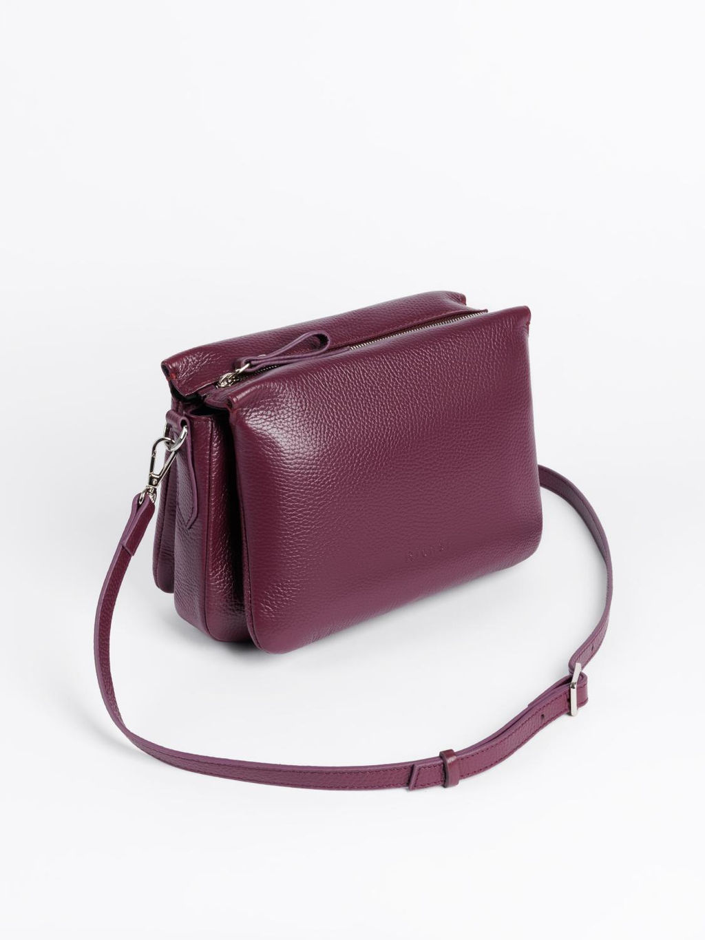 Женская кожаная сумка Richet 3280LN 603 Фиолетовый