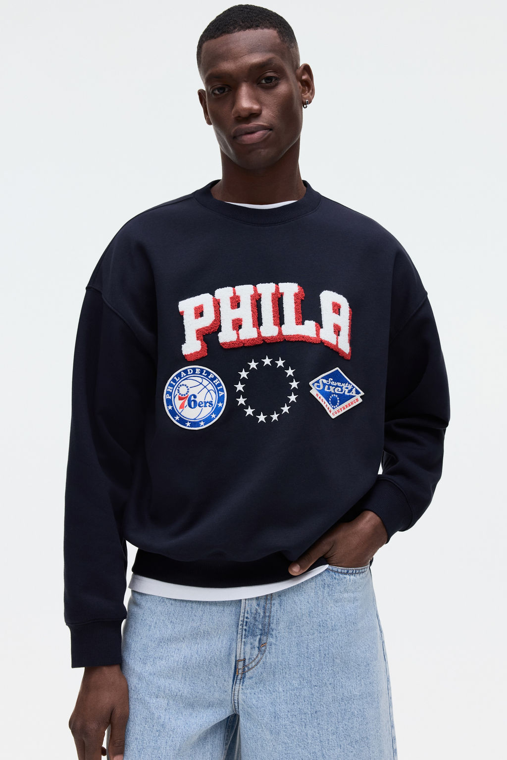 Sudadera con estampado Oversized Fit - H&m фото 5