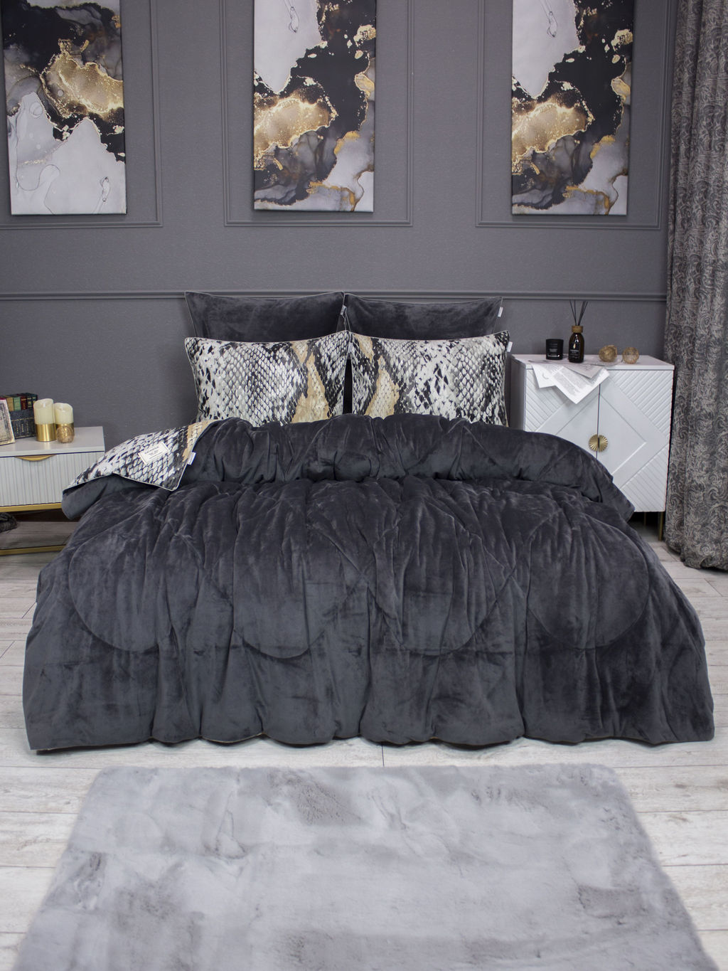 Питон (графит айвори) АВС Cotton комплект - Kazanov.a. фото 3