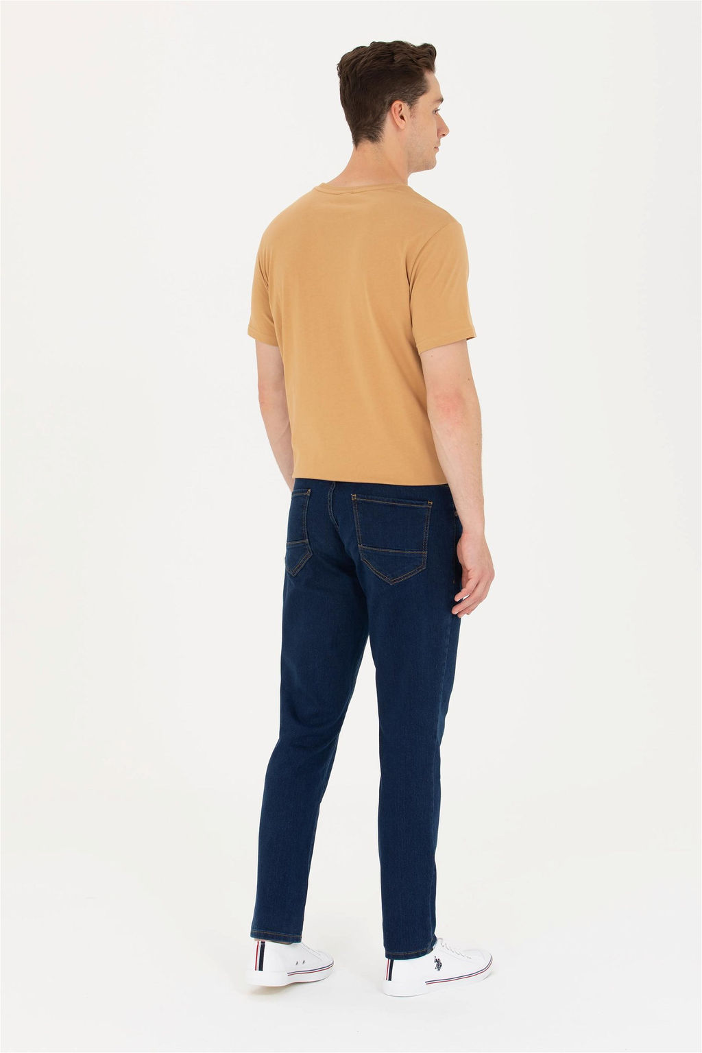 Мужские темно-синие джинсовые брюки - U.s. polo assn фото 4
