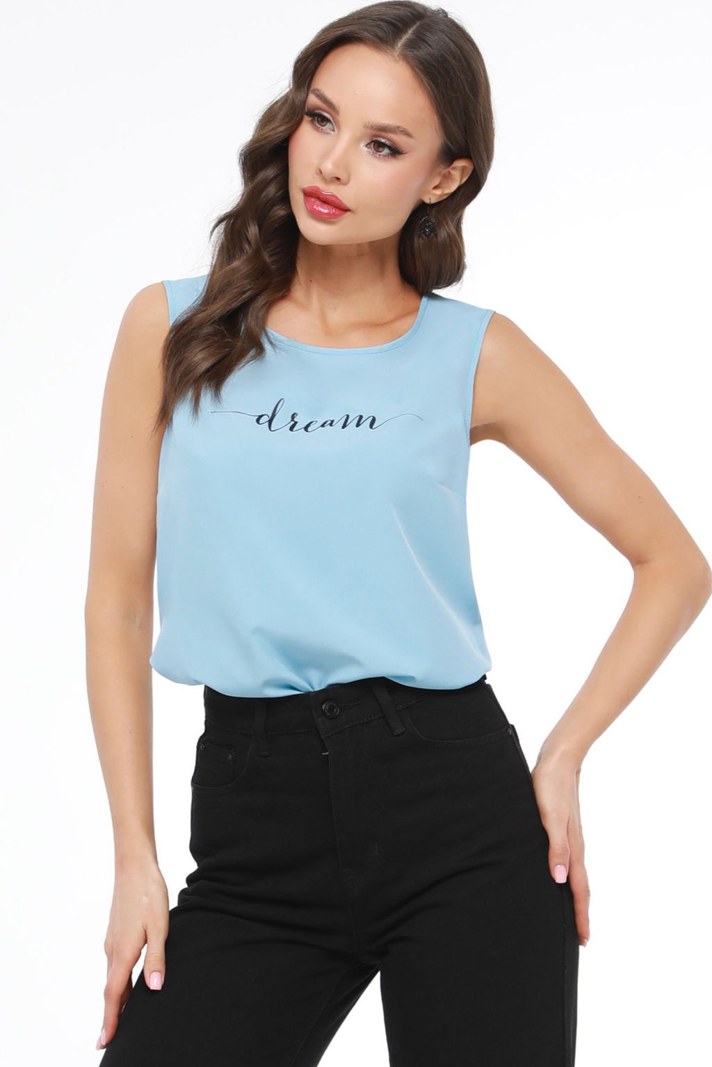 Блузка Фелиция, блю - Dstrend фото 3