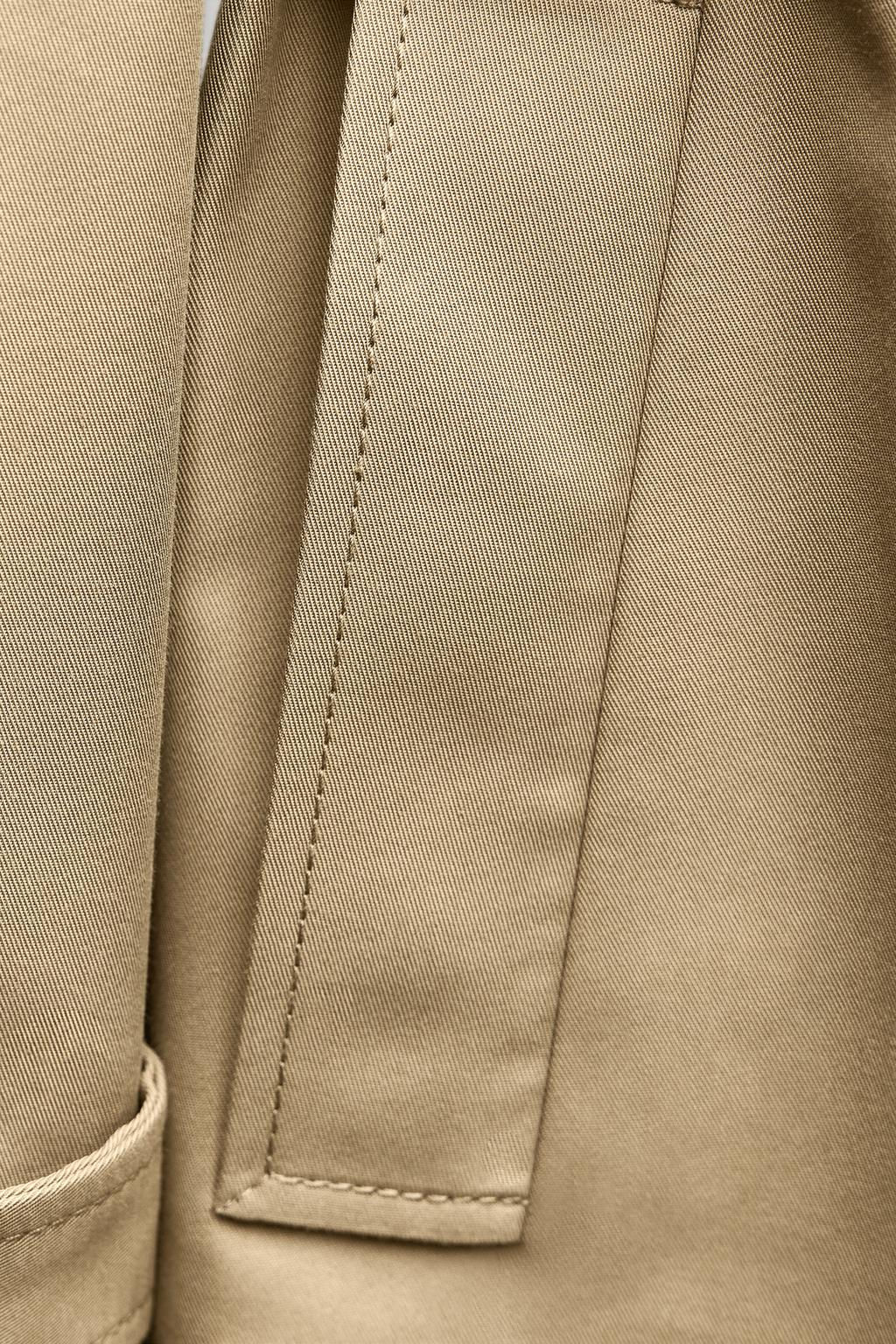 LONG TRENCH COAT WITH BELT - Zara фото 5