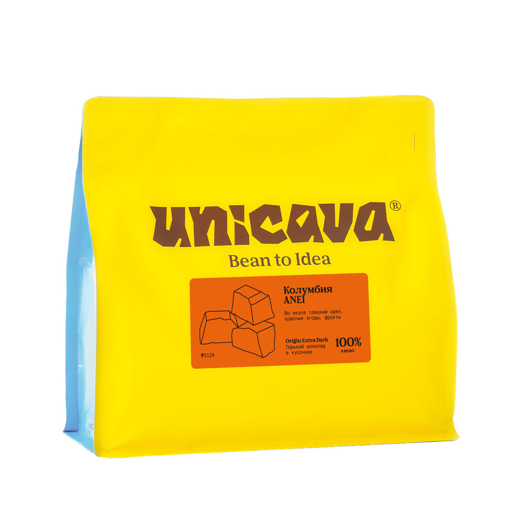 Колумбия ANEI, горький шоколад 100 %