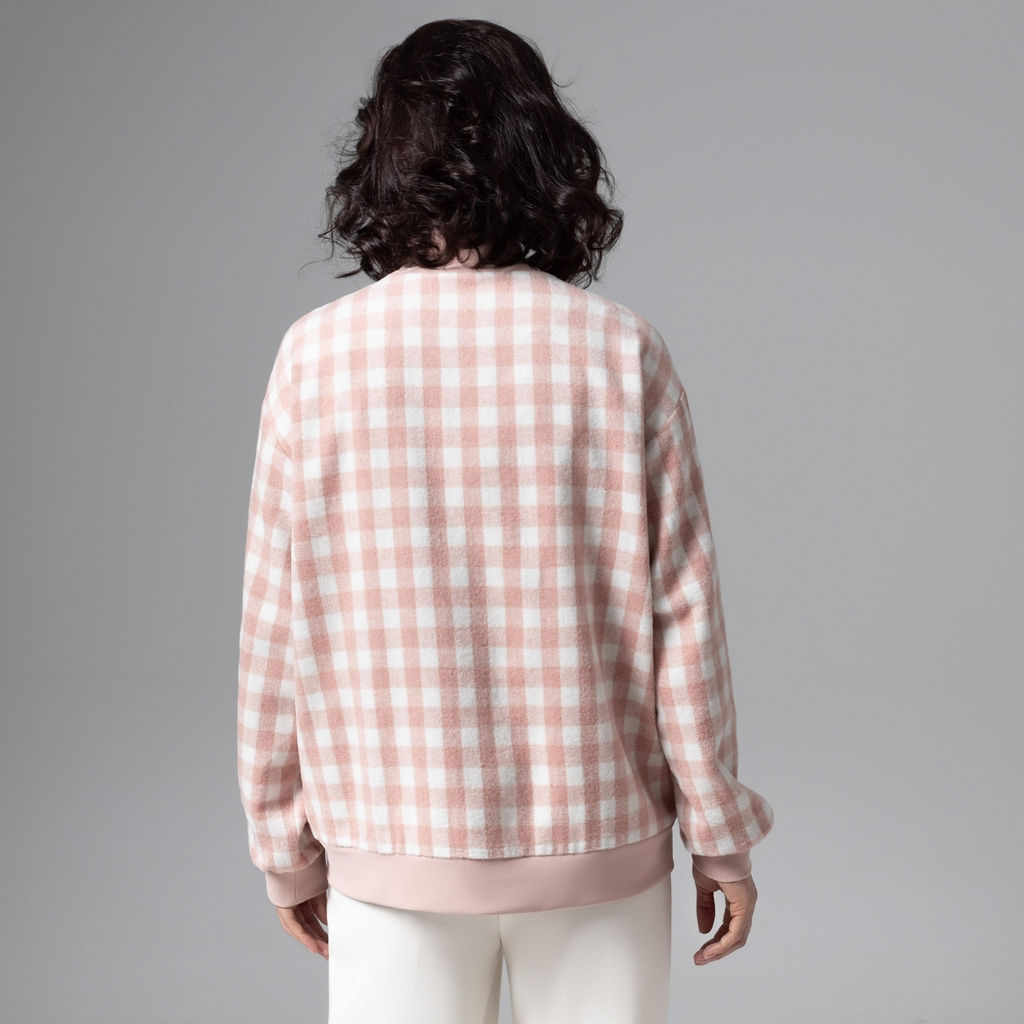 Бомбер на подкладе, Движение вперед (розовый) - Charutti фото 5