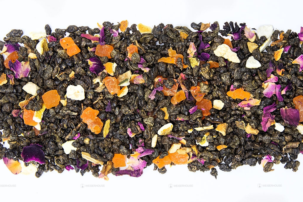 Зеленый ароматизированный чай GRUNBERG LITE  Абрикосовка   фото 2