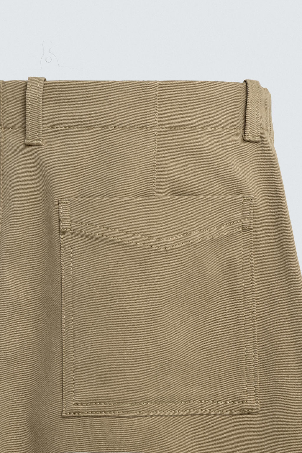 STRAIGHT-LEG CHINO TROUSERS - Zara фото 9