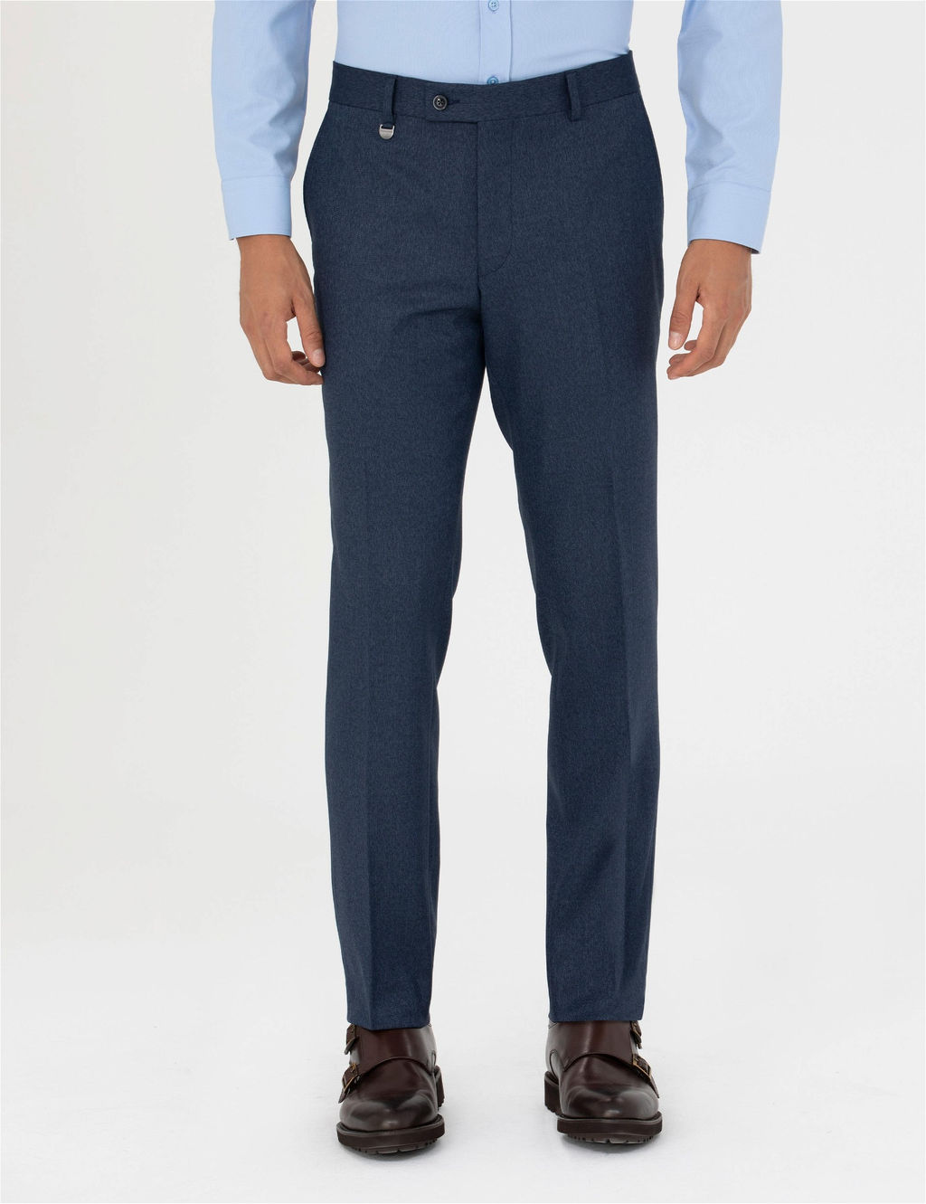 Lacivert Slim Fit Kuma_ Pantolon