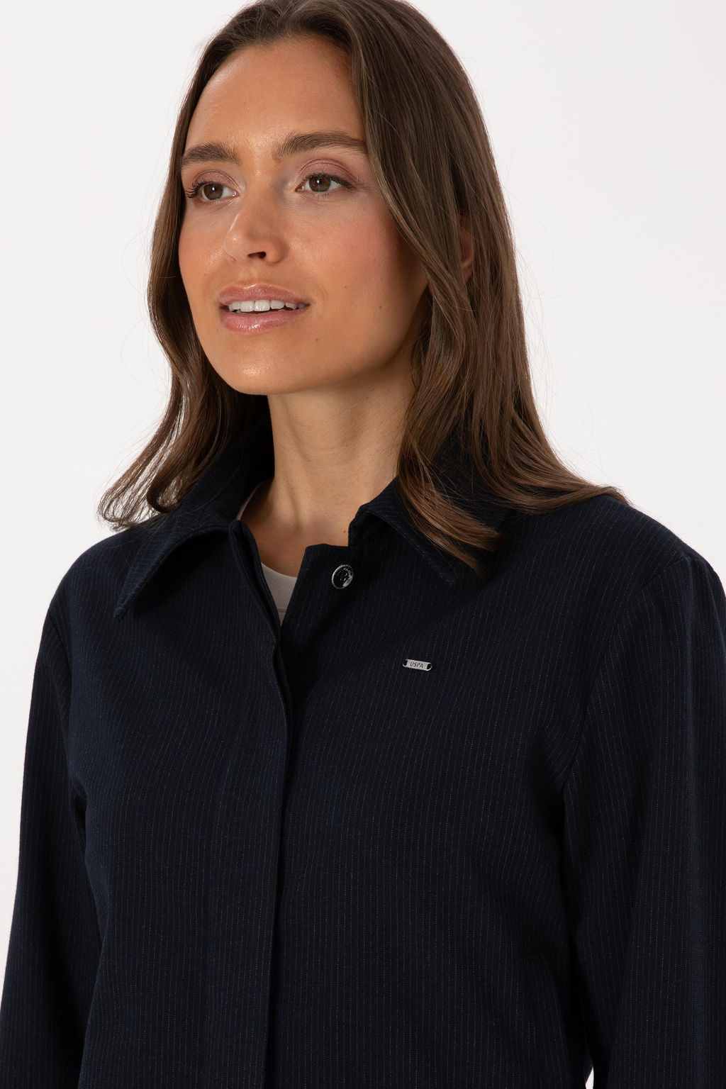 Kad_n Lacivert Ceket Sepette S_rpriz _ndirim - U.s. polo assn фото 2
