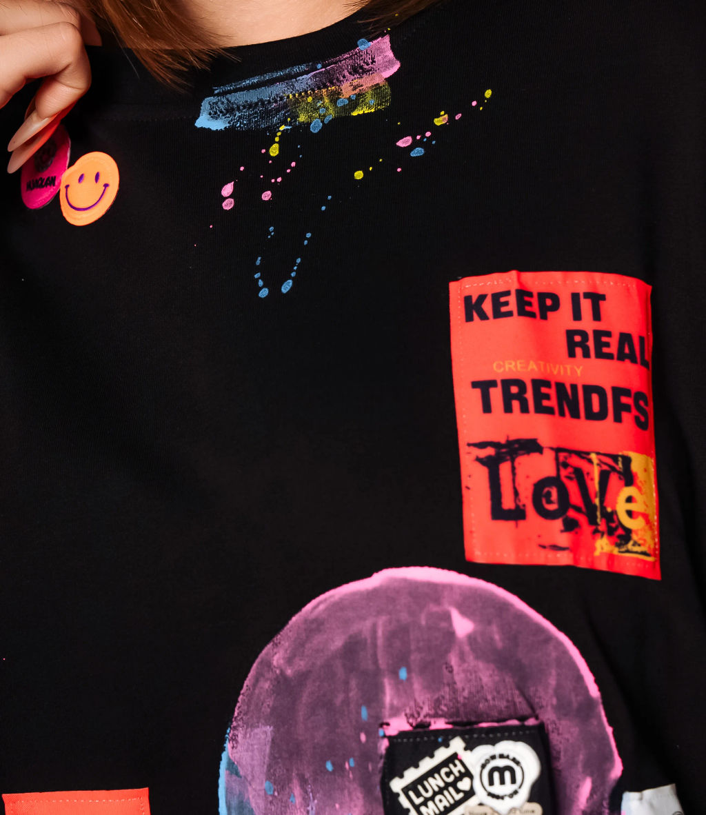 Футболка #КТ8290, чёрный - Dommod фото 5