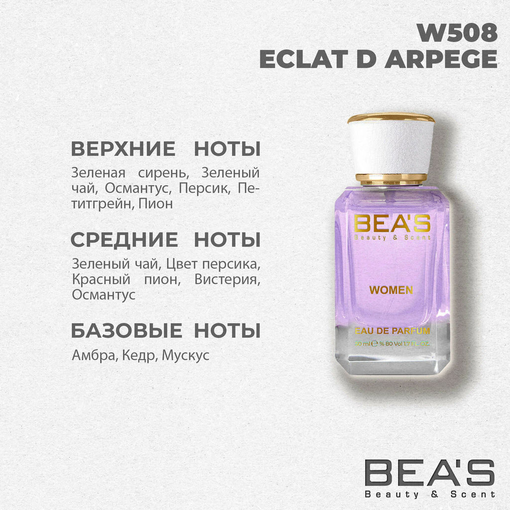 BEAS W508 w EDP 50 ml (LANVIN ECLAT DARPEGE) M