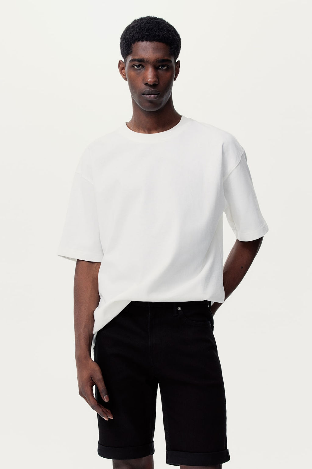 Vaquero corto Slim - H&m фото 2