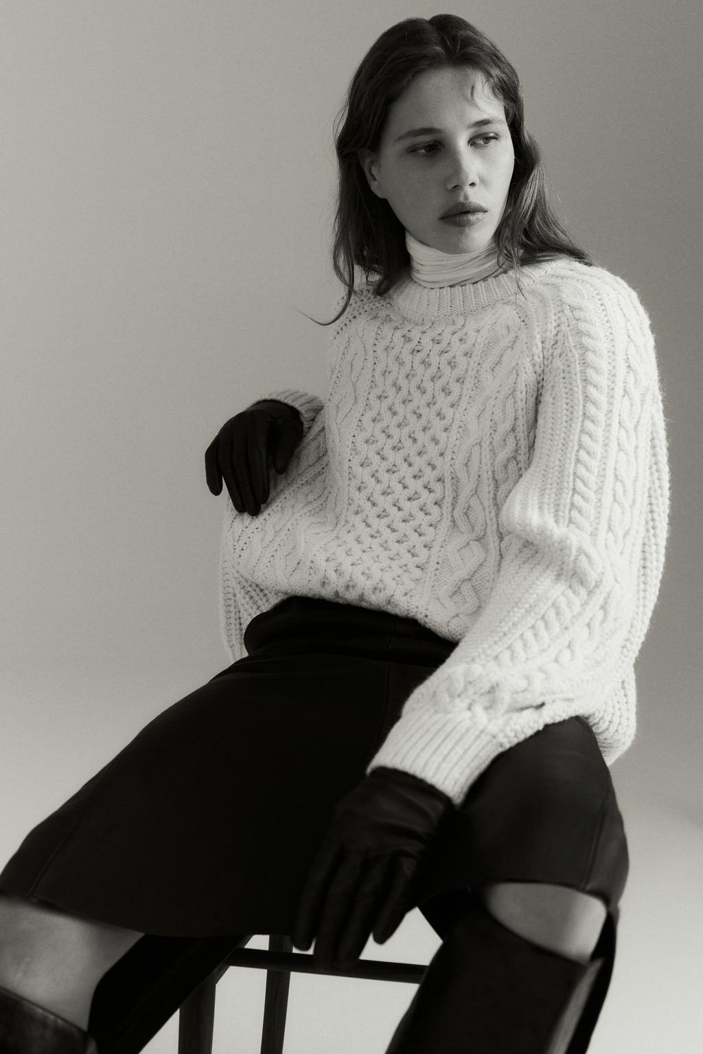 Jersey en punto trenzado - H&m фото 4