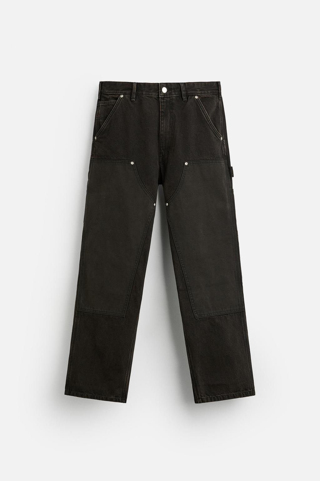CARPENTER POCKET JEANS - Zara фото 6