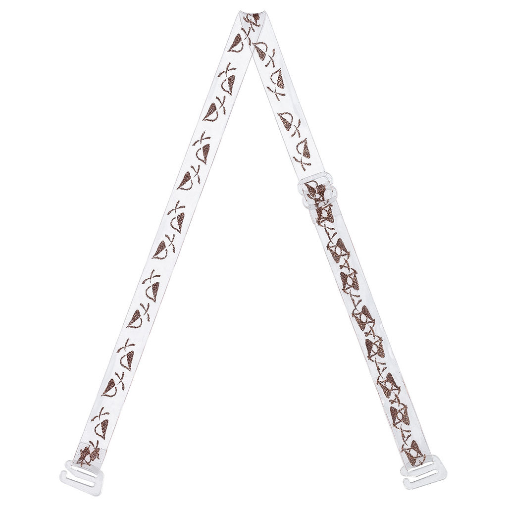 Бретели (пара) Gamma BR-1030 в пакете 10 мм 10 пар СК/Распродажа коричневый