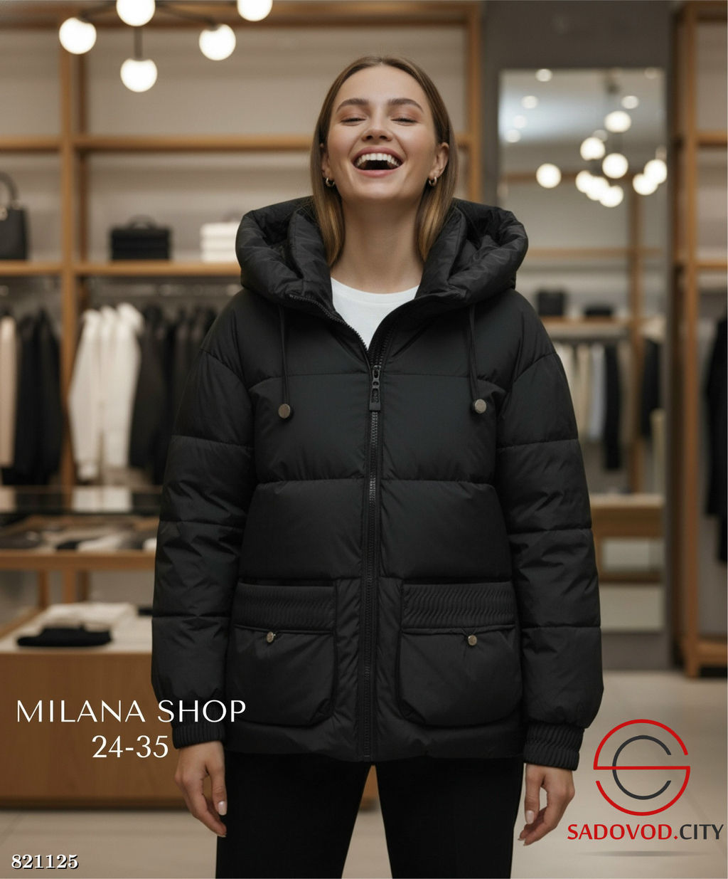 Зимняя куртка с капюшоном - Bruno фото 2