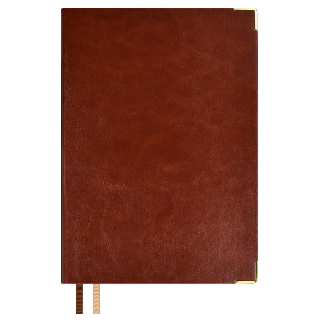 Ежедневник недатированный ESCALADA, #ИЛОН МАСК, А5, 160 л., арт. 67246/ 15 САРИФ КОРИЧНЕВЫЙ