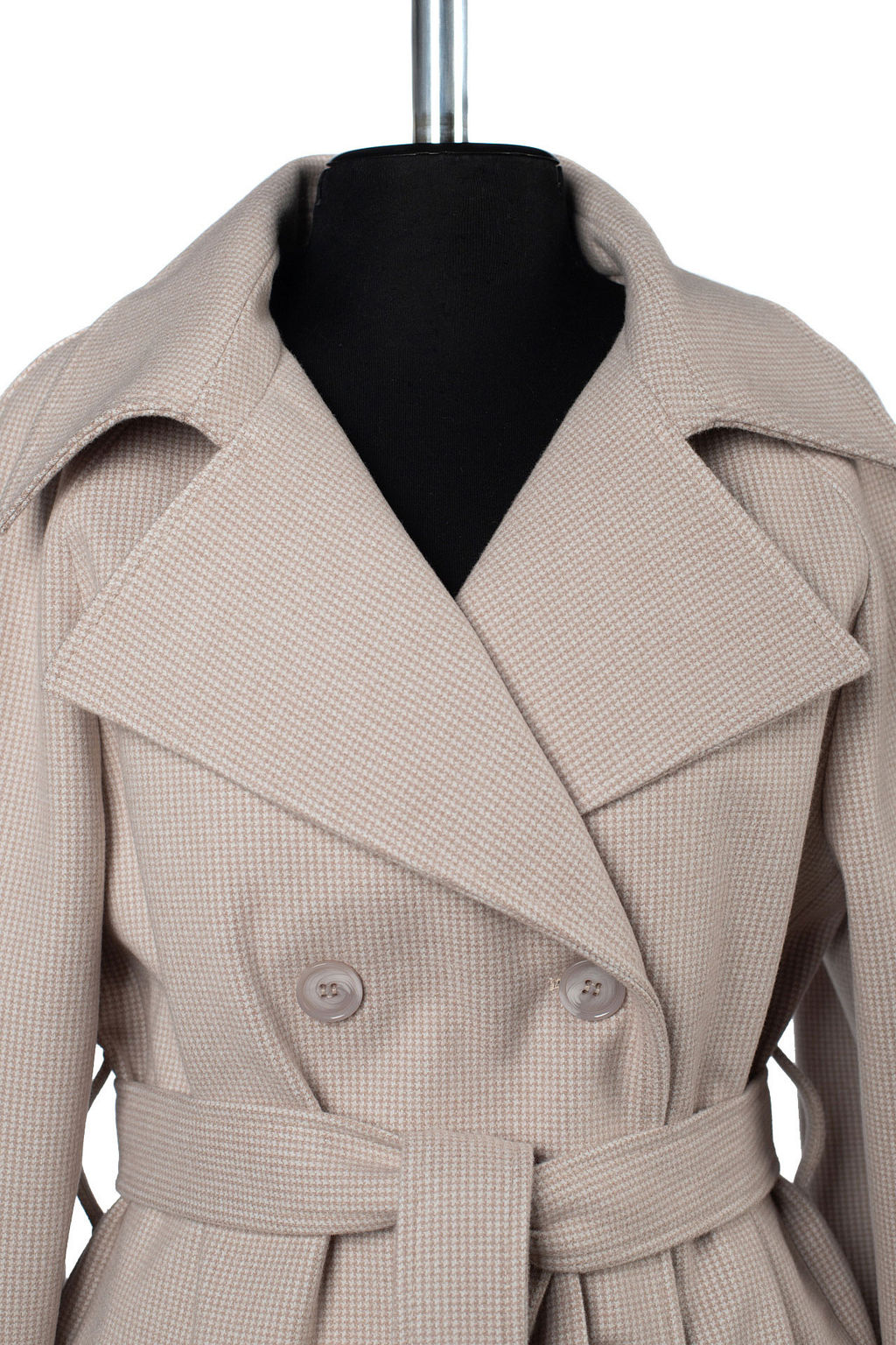 01-12223 Пальто женское демисезонное (пояс) - El podio фото 13