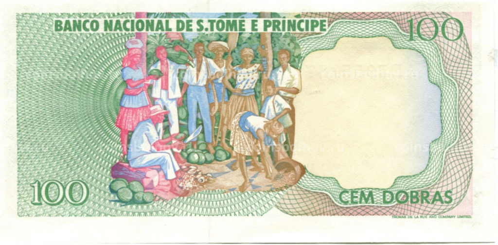 100 добр 1989 года Сан-Томе и Принсипи