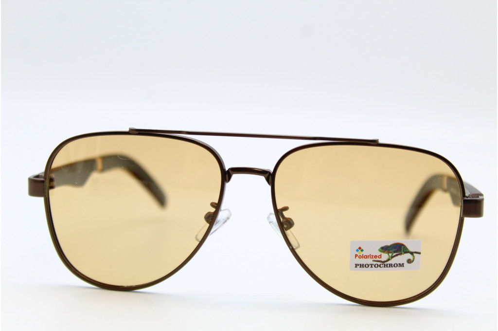 Солнцезащитные очки POMILED (Polarized) (хамелеон,пластик) 08814 58-20-140 С10-52 с мешочком