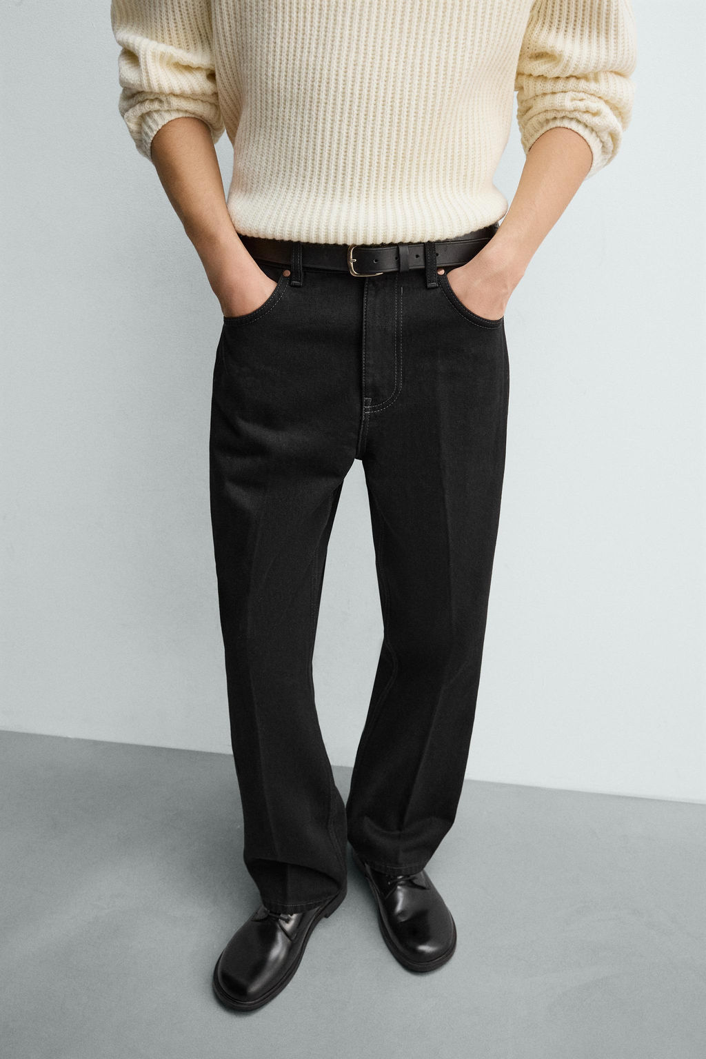 STRAIGHT FIT JEANS - Zara фото 5
