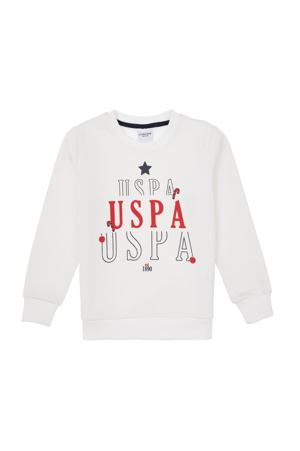Erkek _ocuk Beyaz Pijama Tak_m_ Sepette S_rpriz _ndirim - U.s. polo assn фото 3