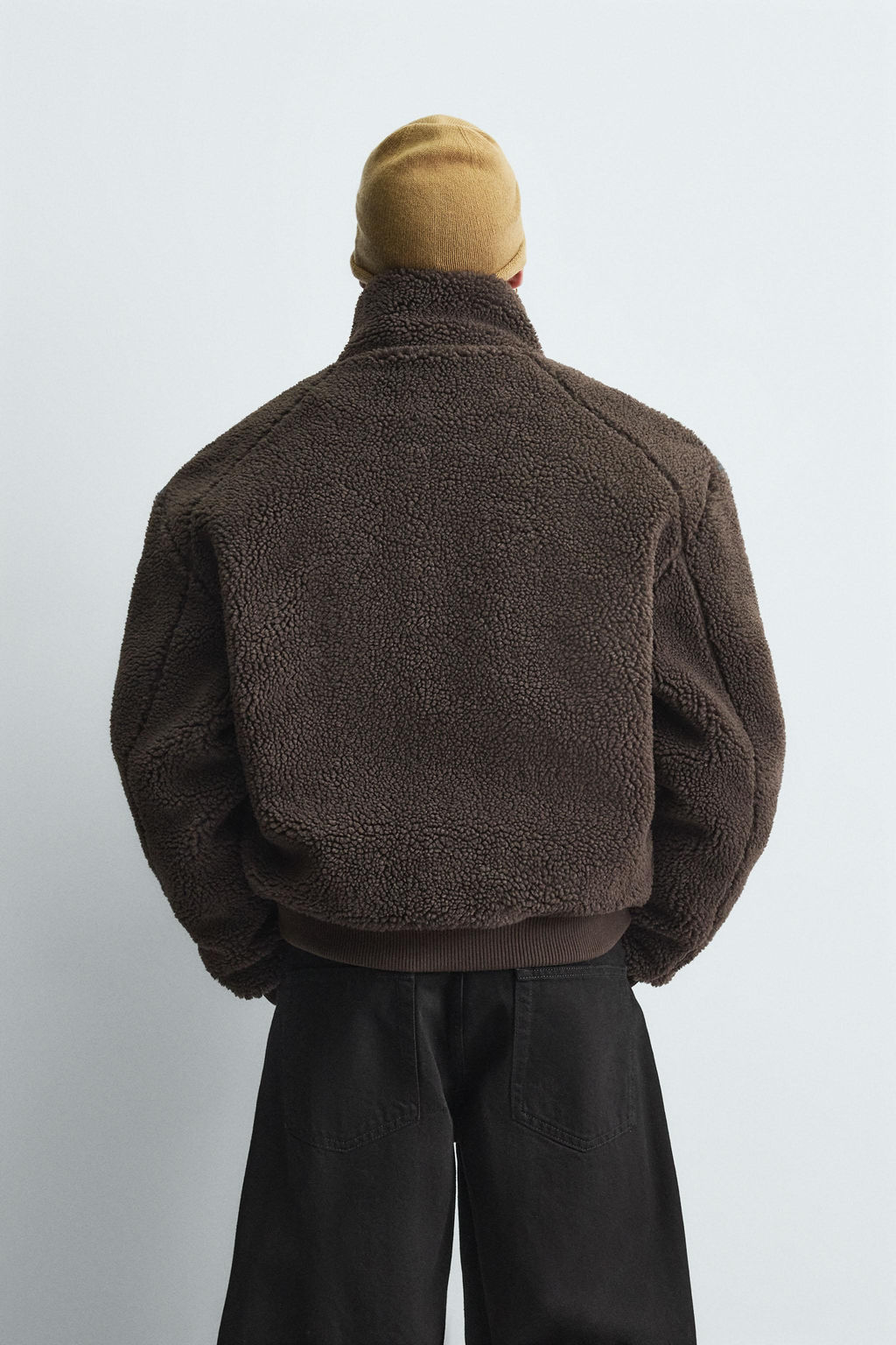 FAUX SHEARLING JACKET - Zara фото 5