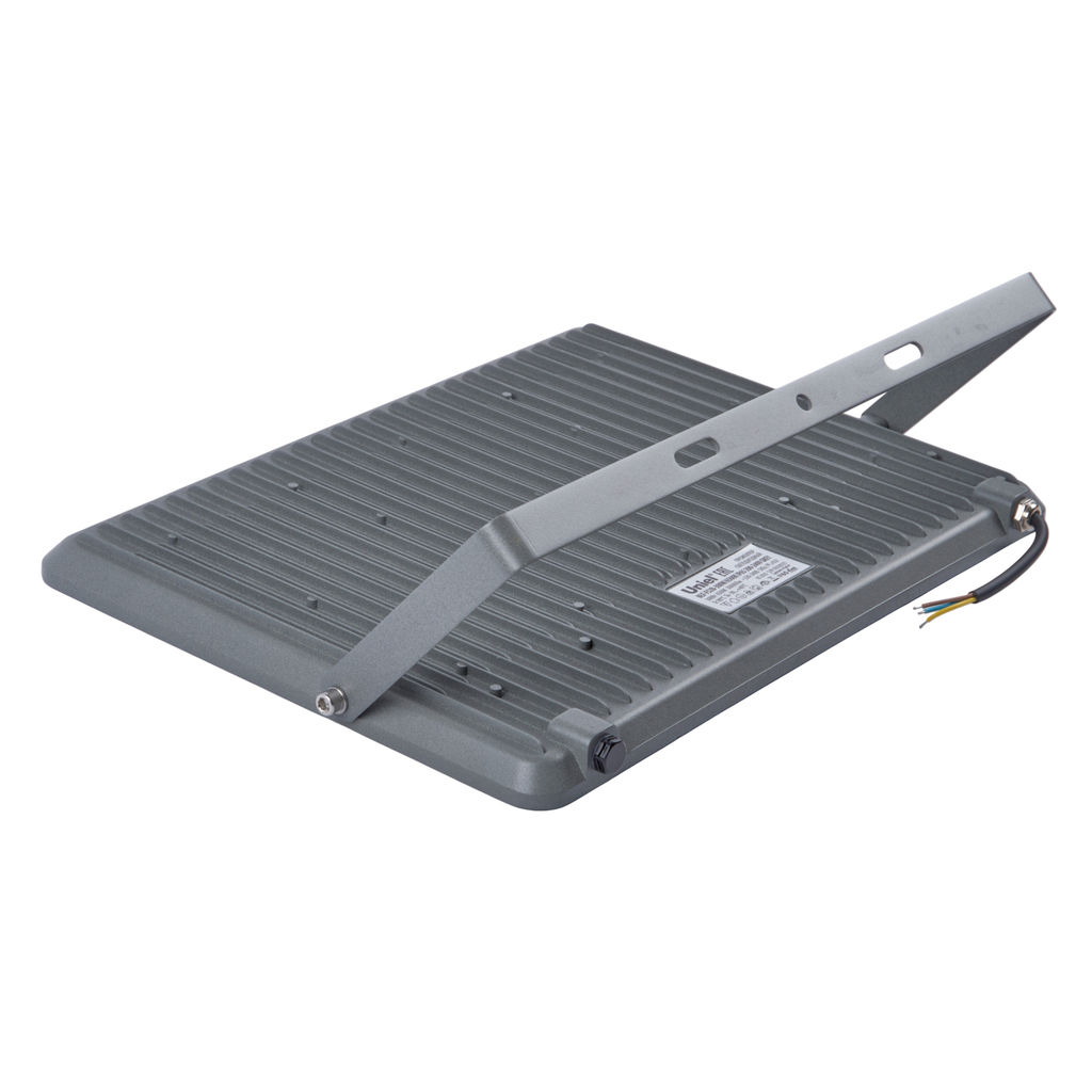 ULF-F52B-300W/6500K IP65 200-240V GREY Прожектор светодиодный. Дневной свет (6500K). Угол 60 градусов. Корпус серый. TM Uniel