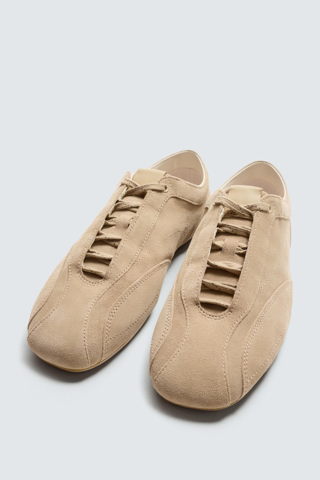 ULTRA-THIN SOLE LEATHER TRAINERS - Zara фото 6