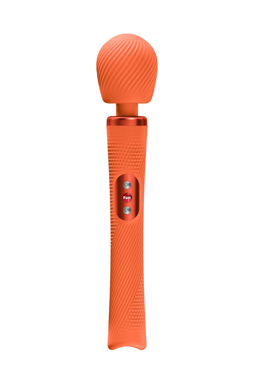 Вибромассажер Fun Factory VIM VIBRATING WAND, силикон, оранжевый, 31,3 см
