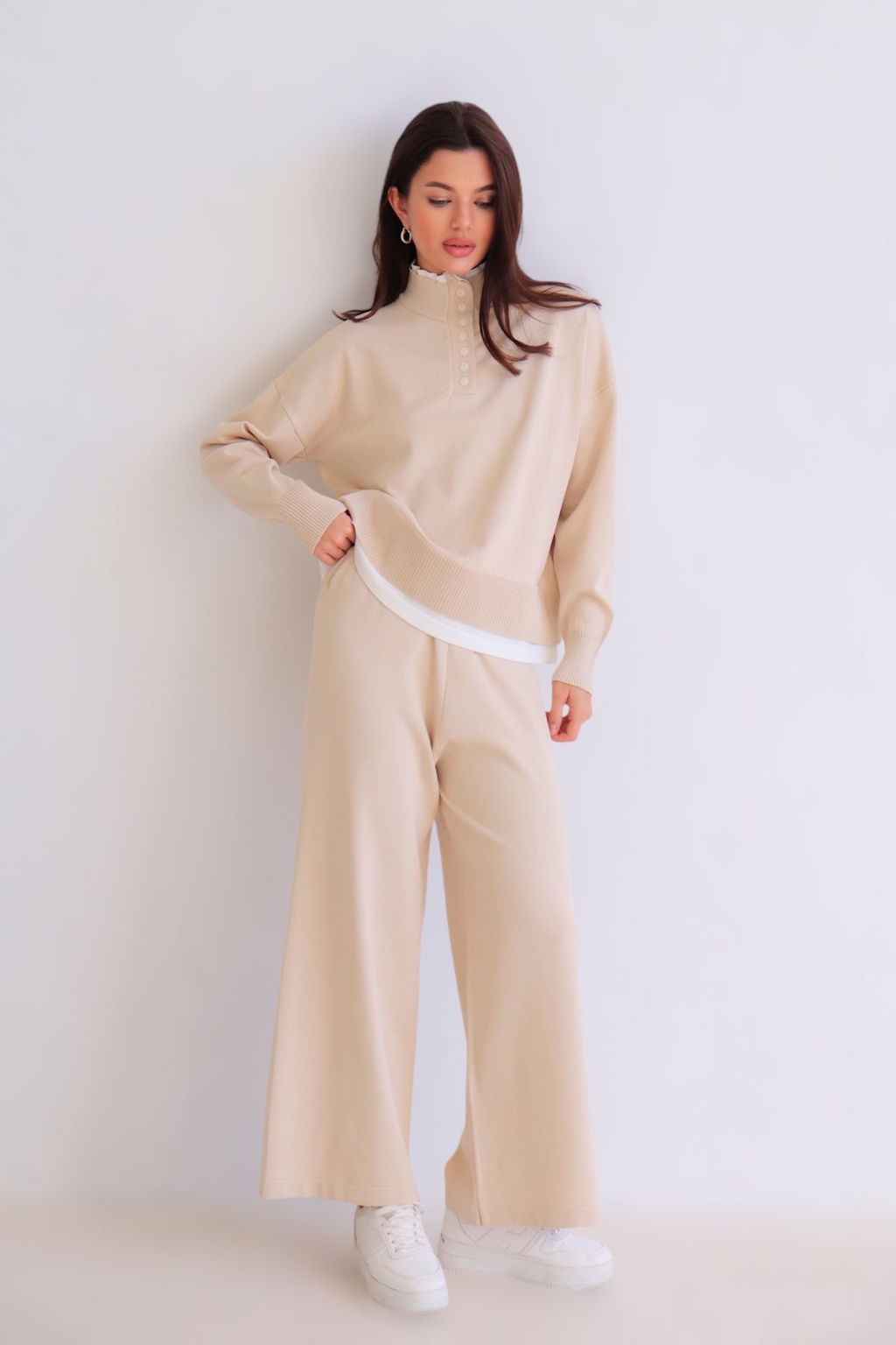 Martichelli Костюм вязаный бежевый