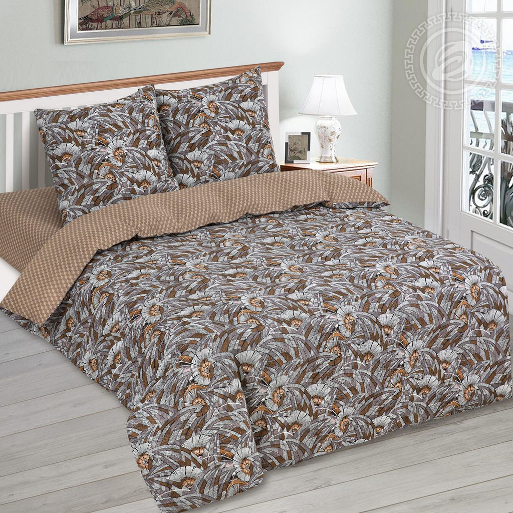 Постельное бельё Ричард (бязь премиум) 1,5 сп./Пододеяльник: 1 шт. - 215*143; Простыня: 1 шт. - 220*150; Наволочка: 2 шт. - 70*70; Премиум