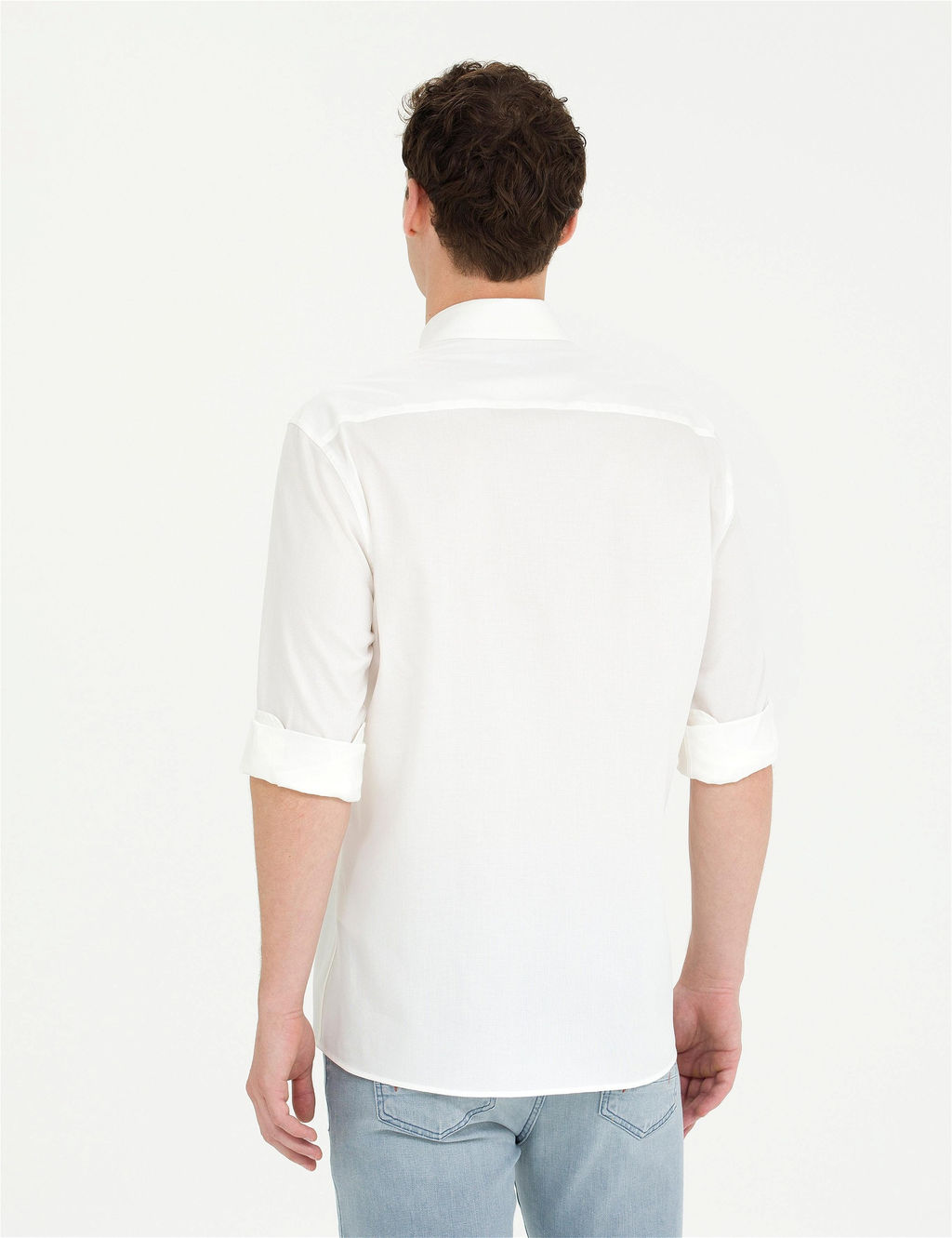 Aqua Regular Fit Uzun Kollu G_mlek - Pierre cardin фото 5