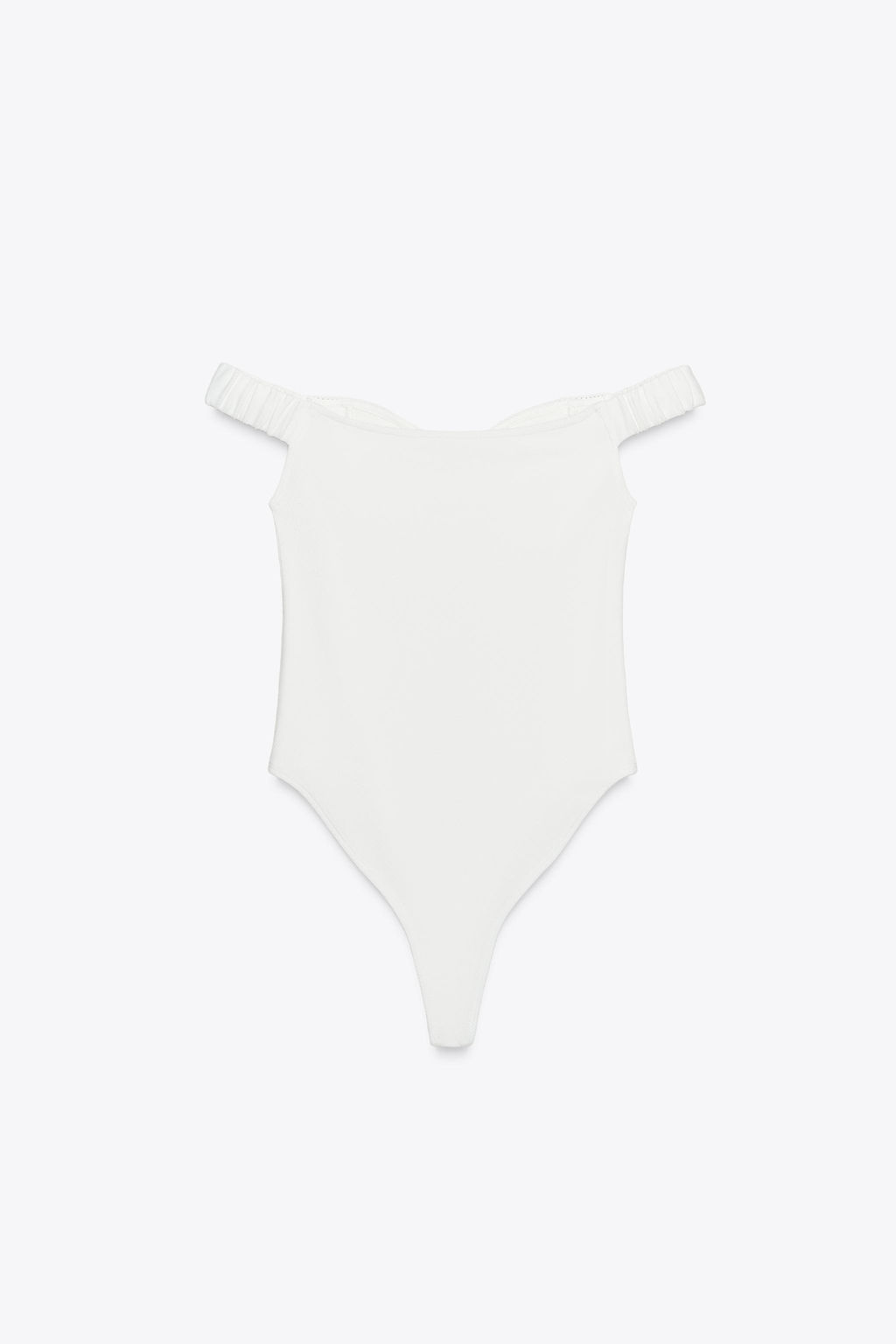 TWILL BODY WITH PICOT TRIMS - Zara фото 5