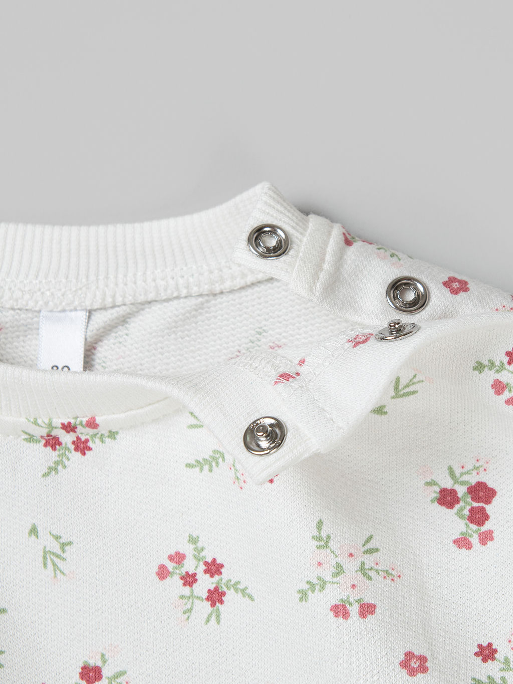 Платье с хлопковой юбкой Цветы 0+ - Bungly фото 6