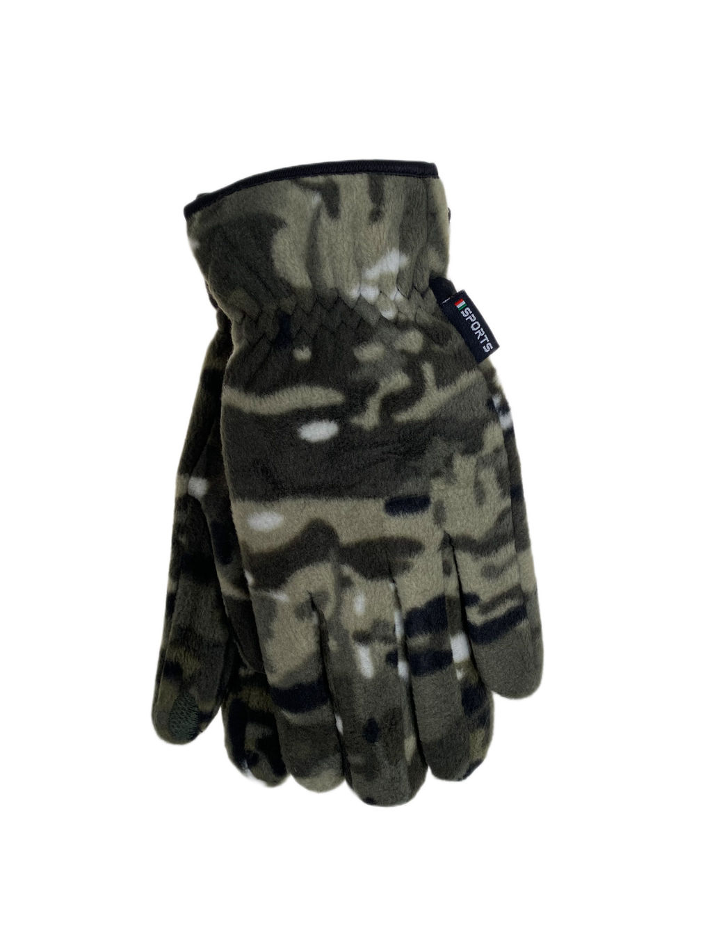 Утеплённые мужские перчатки мультицвет